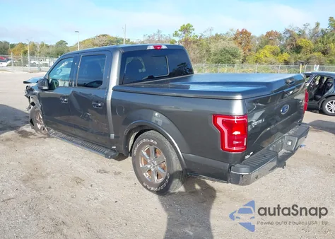 2015 Ford F-150 Lariat from USA, damaged, VIN 1FTEW1CF3FKD53713